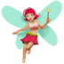 🧚🏼‍♀️ woman fairy: medium-light skin tone display on Apple